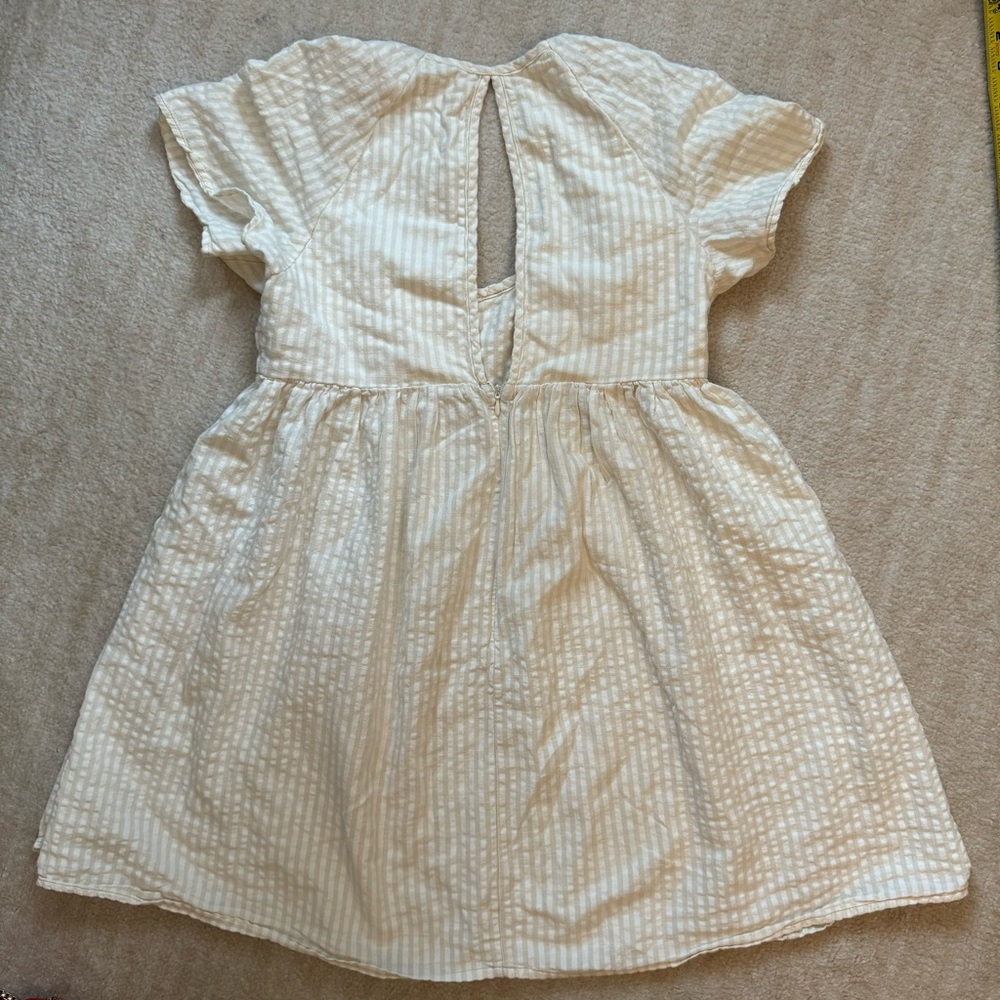 White Button-Front Dress - Picture 4 of 9